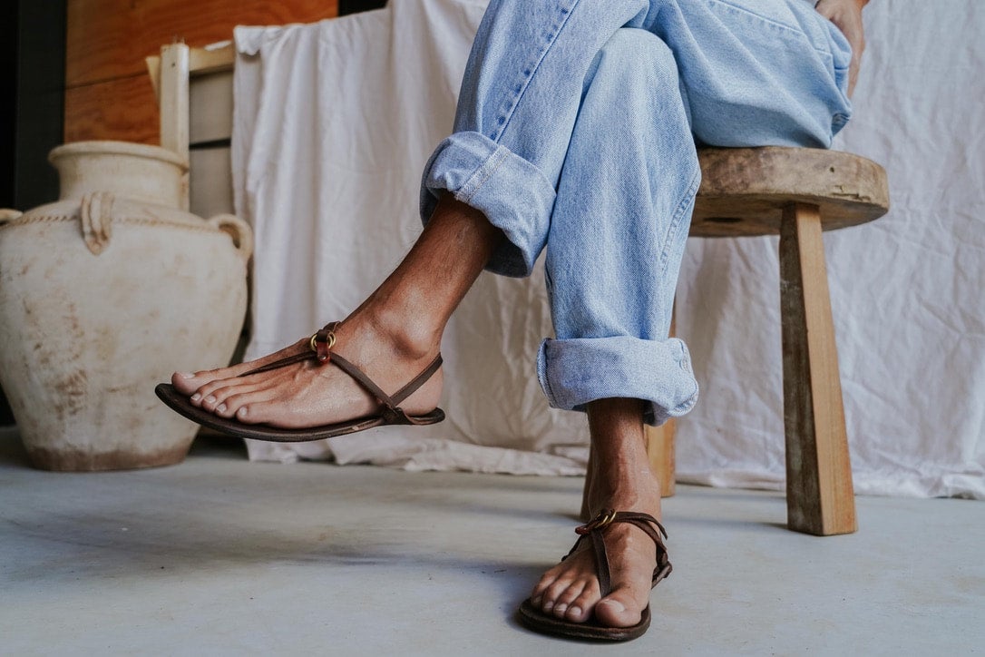 Ataraxia Model Australian Barefoot Sandal Peracles Barefoot